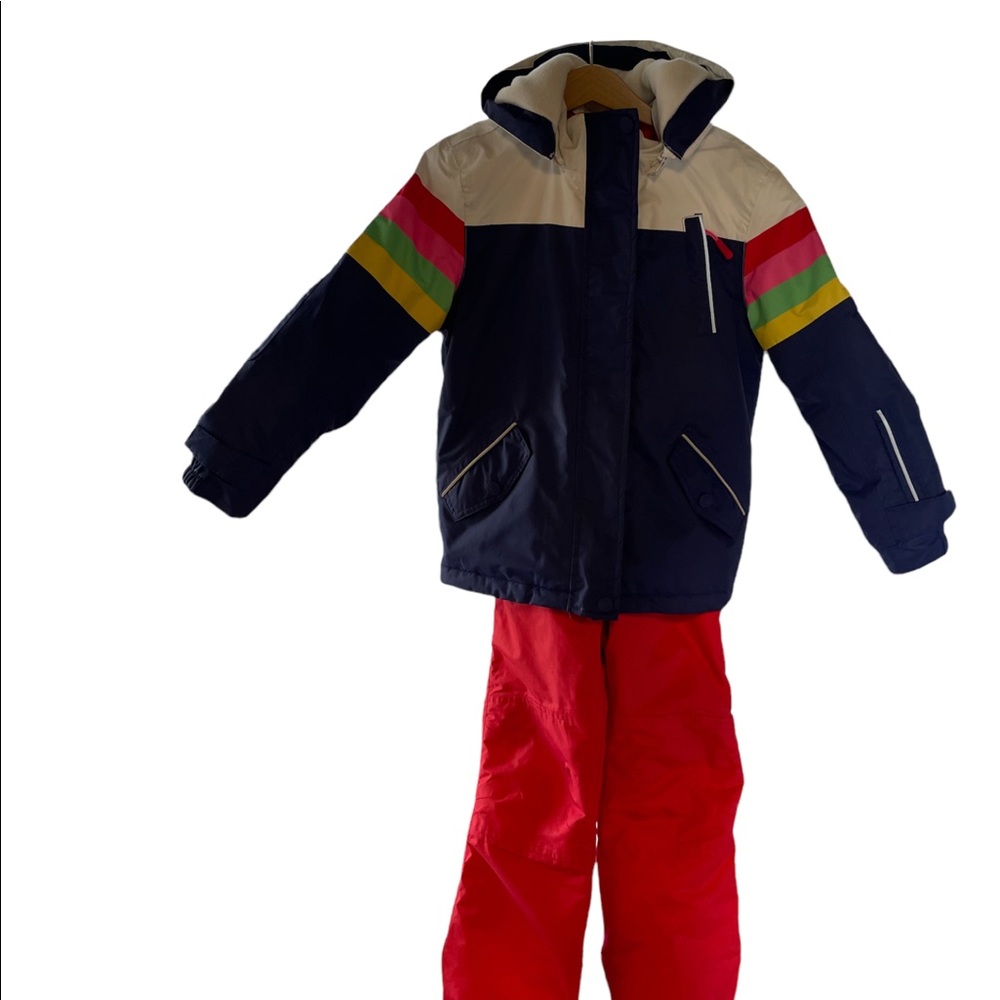 Mini Boden Ski Snow Rain All-Weather Waterproof Jacket Coat Kids Childre…